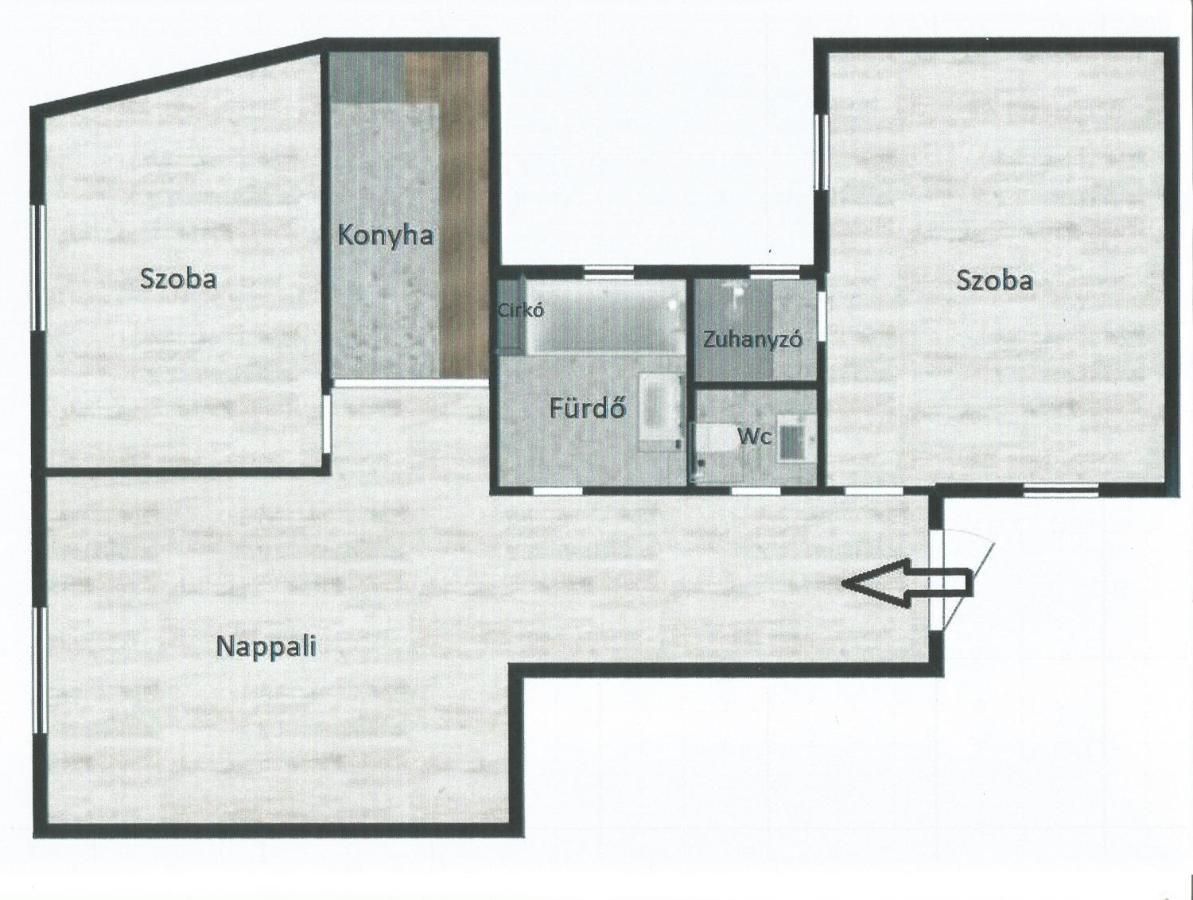 Apartment With 2 Bedrooms Near Gellert Thermal Bath Budapest Eksteriør bilde